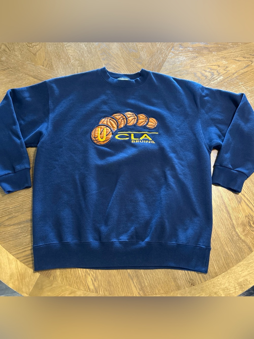 vintage ucla bruins crable sportswear sweatshirt XL Blue Made In USA
